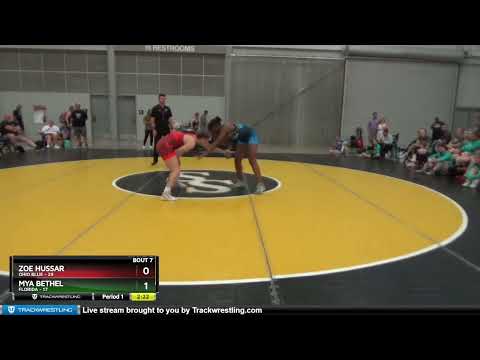 152 Lbs Round 2 (8 Team) - Zoe Hussar, Ohio Blue Vs Mya Bethel, Florida 99b4