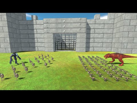 Scourge Armies  VS  T Rex Armies  [Similar Price] - Animal Revolt Battle Simulator ARBS