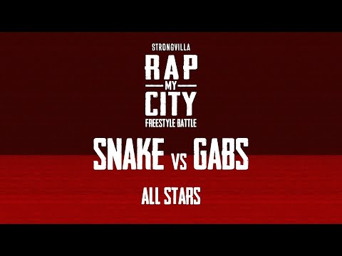 Rap My City ALL STARS - SNAKE vs GABS | Contest Freestyle