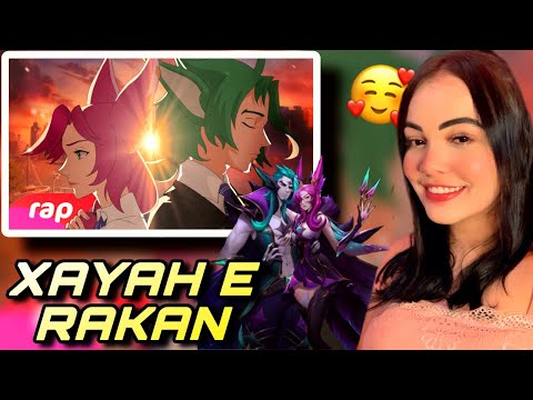 REAGINDO a Rap da Xayah e Rakan (League of Legends: Wild Rift) - PAIXÃO ESTELAR | NERD HITS