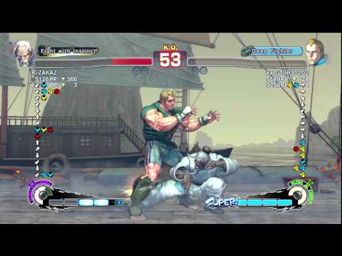 SSF4 AE Ver. 2012: R-ZAKAZ [Gen] vs. kazu19831202 [Abel] - PSN Ranked Match