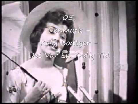 My top 13 of Eurovision 1960