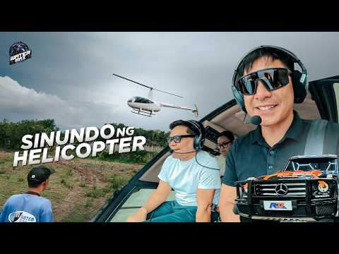 Bagong Mercedes-Benz G-Wagon Squared ni Alfred WaterMax, Sinundo ng Helicopter 