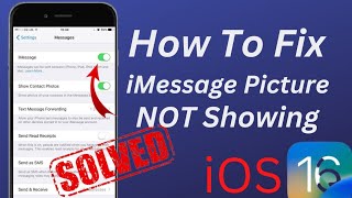 How to Fix iMessage Picture Not Showing | How to Fix iMessage Photos Not Downloading | 2023