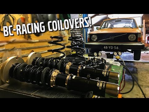 BC Racing Coilover Install -  Volvo 245L 1UZ V8 Project [EP2]