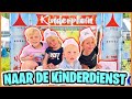 DE KiNDEREN GAAN NAAR DE KiNDERDiENST BiJ OPWEKKiNG ( 2023) | Bellinga Vlog #2843
