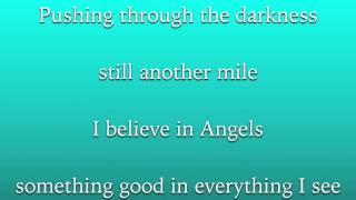 I Have a Dream - Amanda Seyfried (Lyrics)
