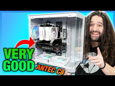 Surprisingly Good: Antec C8 ARGB Case Review, Thermals, Cable Management, &amp; Noise
