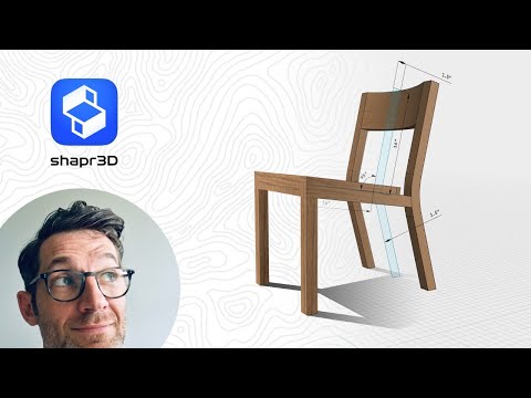 Shapr3D - Basic Wood Chair Proportions