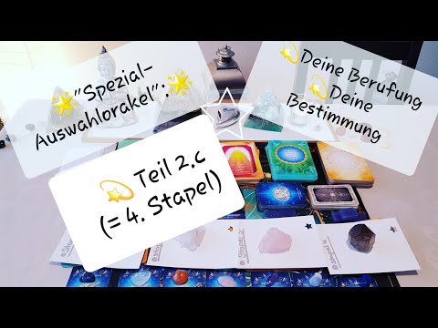 ⭐Spezialorakel- Berufung⭐ (Teil 2.c) finde deine Bestimmung