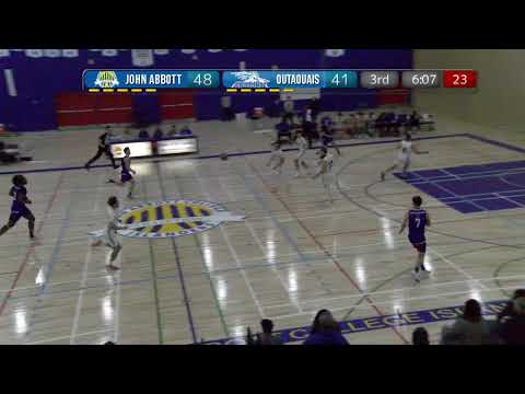 RSEQ Basketball masculin 🏀 Outaouais @ John Abbott [1/24/2025]