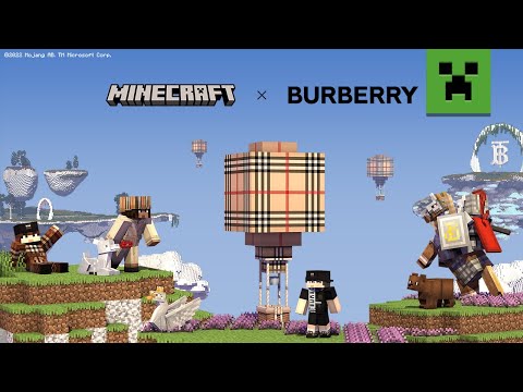 Minecraft x Burberry: Freedom to Go Beyond DLC Trailer thumnail