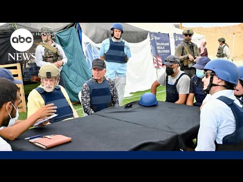 Trump officials visit controversial aide site in Gaza