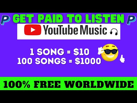 Make Money Listening to Music| Earn $1000 from Youtube music (Earn Money Online 2022)