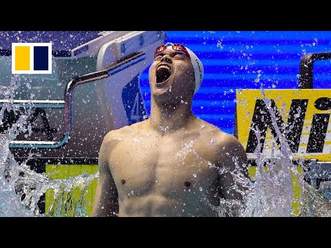 China’s Sun Yang wins gold after 4-year suspension
