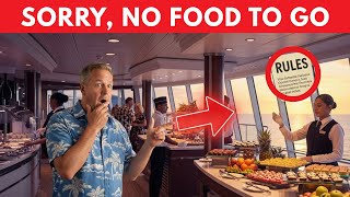 WARNING: 12 SHOCKING Buffet Rules Carnival and MSC Enforce at Sea