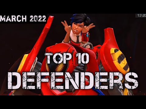 MCOC Top 10 Defenders March 2022 | Marvel Contest of Champions | Best Defenders