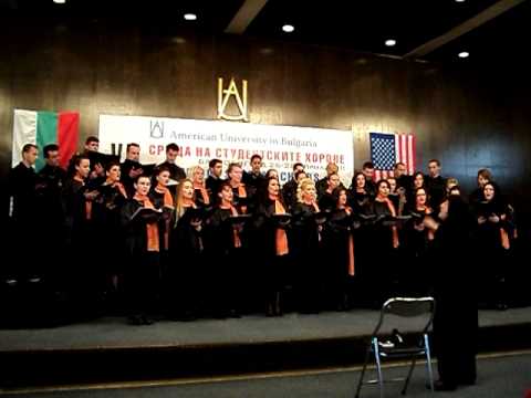 Academic Choir SWU 'Neofit Rilski",Blagoevgrad 3 song