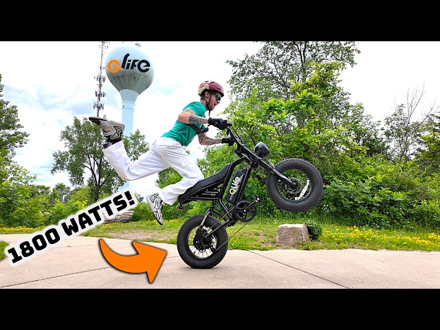 Qlife Spark D2 Electric Mini E-Bike Review!