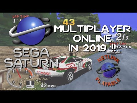 SEGA SATURN ONLINE IN 2019 ! Sega Rally, Daytona USA, Duke Nukem 3D (Netlink Online VOIP)