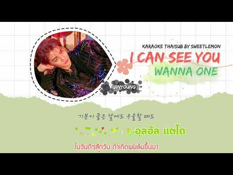 [Karaoke/Thaisub]Day by day(I can see you)(보여) - WANNA ONE(워너원) | Mini Album 'I Promise You' Video