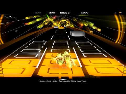 🔥Skillet - Feel Invincible (In AudioSurf mode:Expert+ Gold medal)🔥