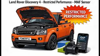 Land Rover Discovery 4 3.0 SDV6 / TDV6 MAF Mass Airflow Sensor Restricted Performance Investigated
