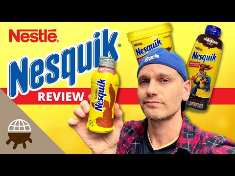 Nesquik Chocolate Milk Review and Powder vs. Syrup