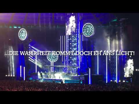 Rammstein Berlin 2023 - Bösen Zungen glaubt man nicht…❤️❤️