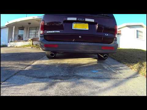 flowmaster exhaust on my 99 windstar.