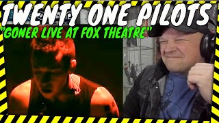 TWENTY ONE PILOTS &quot; Goner &quot; ( Live At The Fox Theatre ) [ Reaction ]