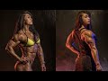 Chinese Female Monster Bodybuilder Shorts Femalebodybuilder Bikni Femalebodybuilding
