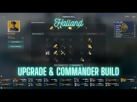 World of Warships - Halland: Upgrade & Commander Build