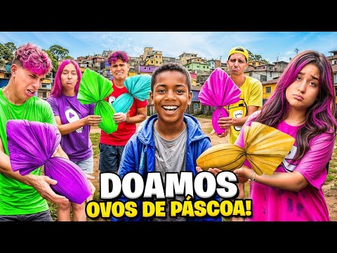 DOAMOS $40.000 DE OVOS DE PÁSCOA *Crianças carentes