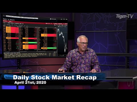 April 21st, Daily Stock Market Recap with Tom O'Brien - 2020