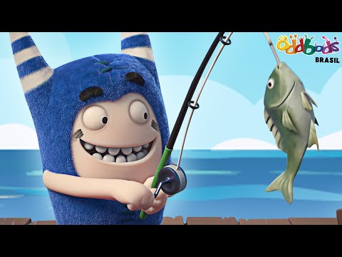 Capa de Oddbods - Pescaria Estranha