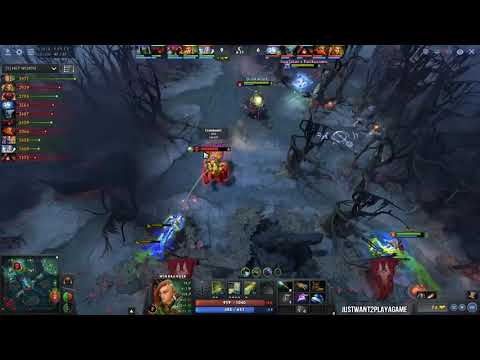 MIRACLE SF mid vs NISHA   5 Man Party Battle 7 22 Dota 2
