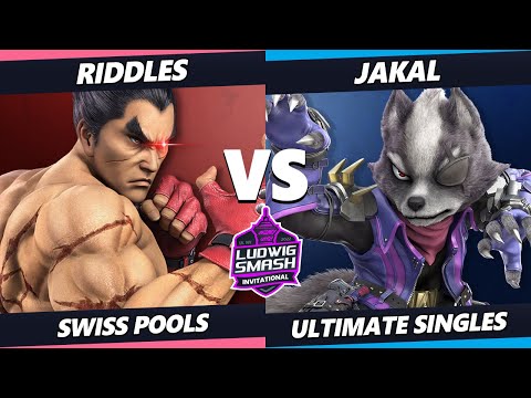 Ludwig Invitational - Riddles (Kazuya) Vs. Jakal (Wolf) SSBU Ultimate Tournament