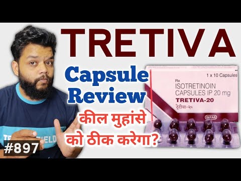 Finished product tretiva 20mg capsule isotretinoin, packagin...