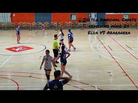 Abaranera 🆚 Elda prestigio.Sector cadete femenino 2024 .