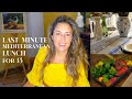 LAST MINUTE MEDITERRANEAN SUMMER LUNCH FOR FRIENDS Cooking From A Garden In Italy