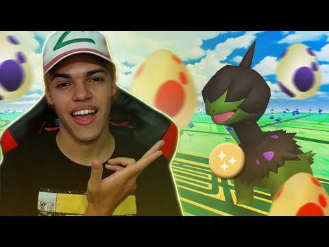 EM BUSCA DO DEINO SHINY! CHOCANDO OVOS DE 12KM, 10K, E 7KM - POKÉMON GO!