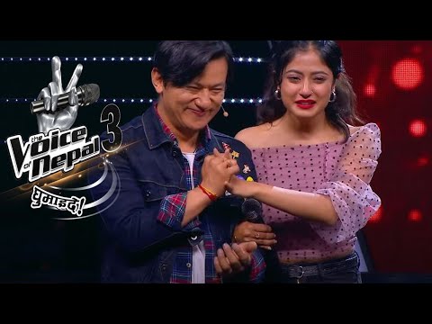 Battles Round बाट बहिरिएकी Niharika Gyawali लाई ३ जनानै कोचहरुले स्टिल गरे पछि । खुसि र आशु