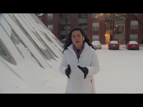 Weather in Denton, Texas: Carport collapses under the weight of ice and snow