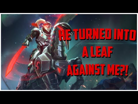 HE TURNED INTO A LEAF AGAINST ME? HACHIMAN RANKED S8 SMITE