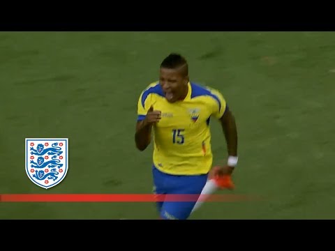 Arroyo goal - England v Ecuador 2-2 | Goals & Highlights