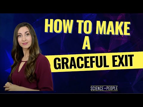 How to End a Conversation and Gracefully Exit Any Awkward Situation