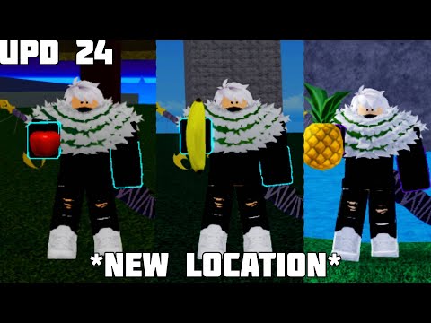 [UPDATED 🍎🍌🍍] Hungry Man's Quest New Fruits location in Blox Fruits