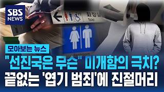 "선진국은 무슨" 미개함의 극치?..끝없는 '엽기 범죄'에 진절머리 / SBS / 모아보는 뉴스