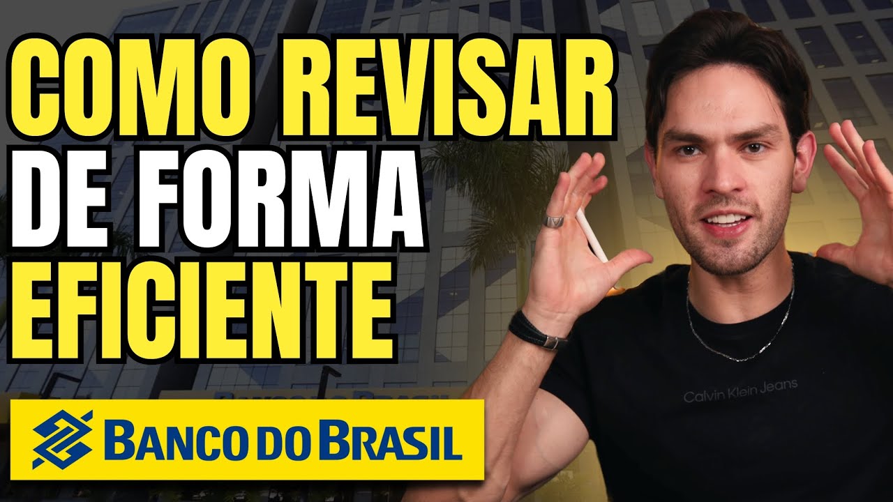 Concurso Banco do Brasil 2025 - Como Revisar de Forma Eficiente (Flashcards)